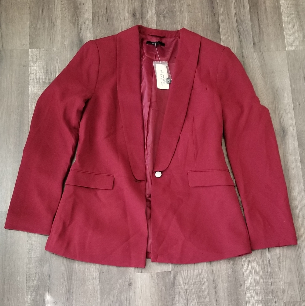 Burgundy Blazer/Jacket